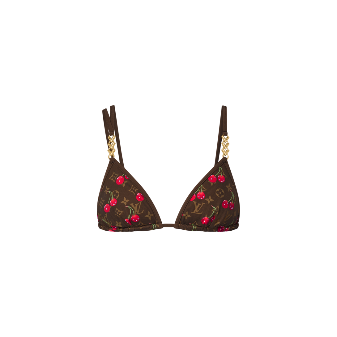 LOUIS VUITTON オレンジビキニ　トップス LV x TM Cherry Bikini Top - Ready-to-Wear | LOUIS VUITTON